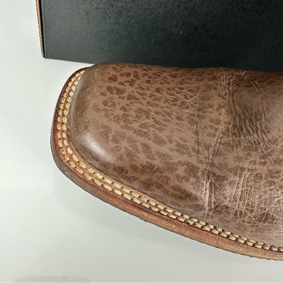 Silverton Men's Shoulder Genuine Leather Western Square Toe Short Boots !READ! - Picture 5 of 16